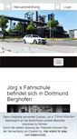 Mobile Screenshot of joergs-fahrschule.com